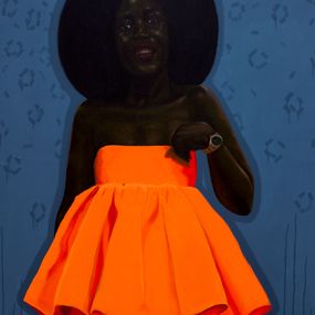 Painting, Our Time, Our Fashion, Babatunde Adeogun