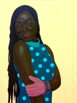Gemälde, Boss Madam, Babatunde Adeogun