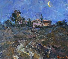 Painting, Moon morning, Ivanyuk Oleksiy