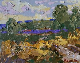 Painting, Small river, Ivanyuk Oleksiy