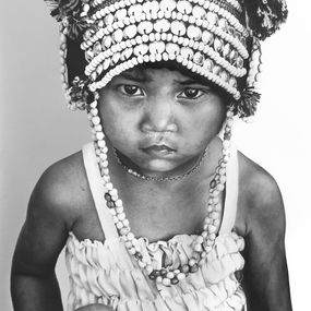 Fine Art Drawings, Petite fille Akha, François Gruson