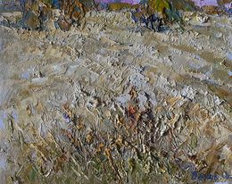 Painting, Dry field, Oksana Ivanyuk