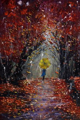 Painting, Under the Autumn Canopy, Lilith Tonakanyan