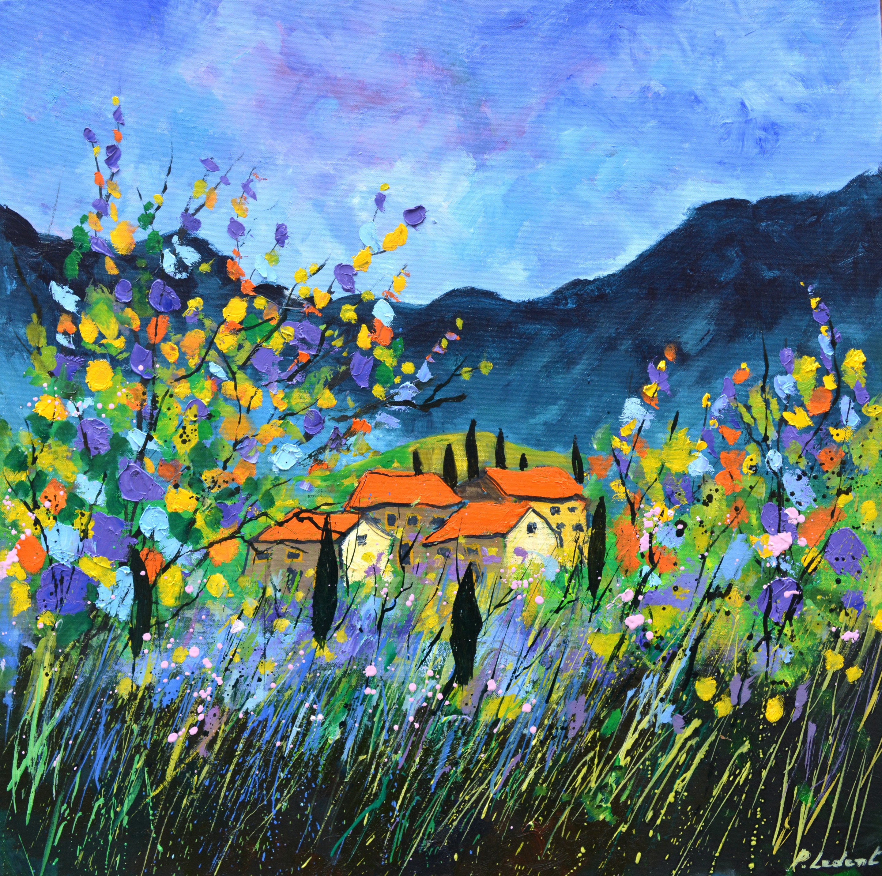 Pol Ledent, Phantasy landscape Pol Ledent, Phantasy landscape
