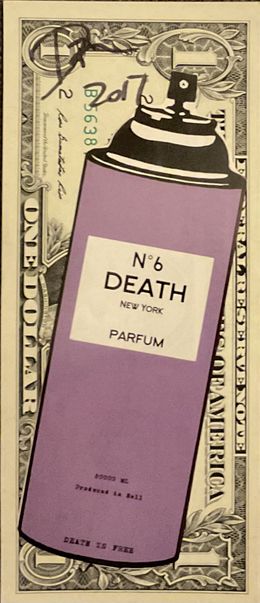 Print, One Dollar Bill (5), Death NYC