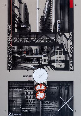 Peinture, Jour de congé N°2 - MA46, Michelle Auboiron