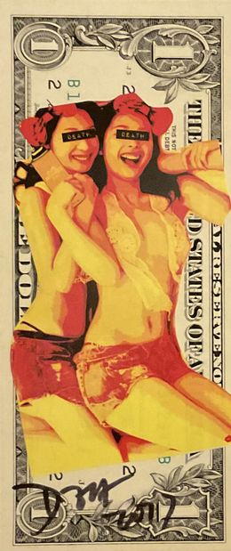 Print, One Dollar Bill (1) (3), Death NYC