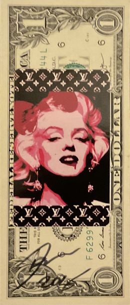 Print, One Dollar Bill (1) (4), Death NYC