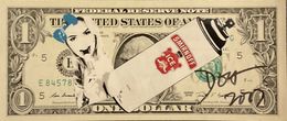 Print, One Dollar Bill (1) (5), Death NYC
