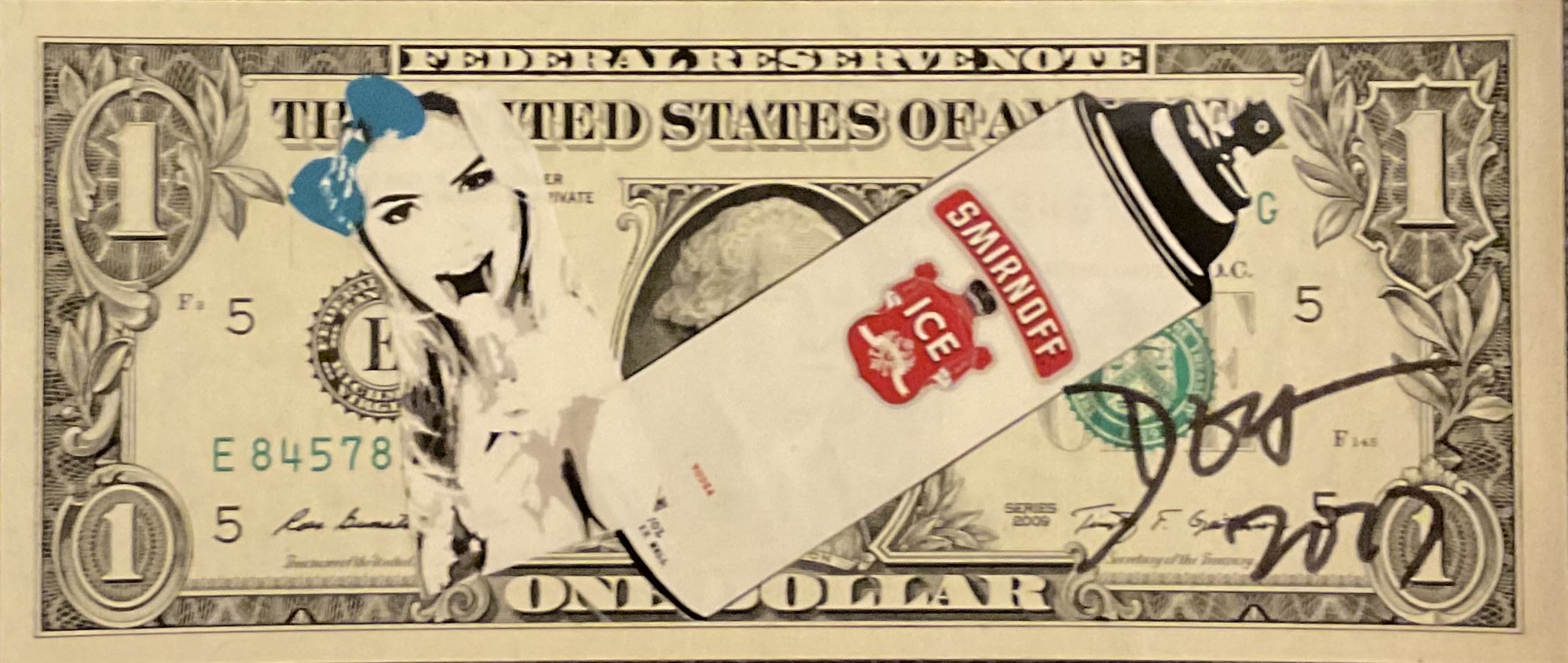 Death NYC, One Dollar Bill (1) (5) Death NYC, One Dollar Bill (1) (5)