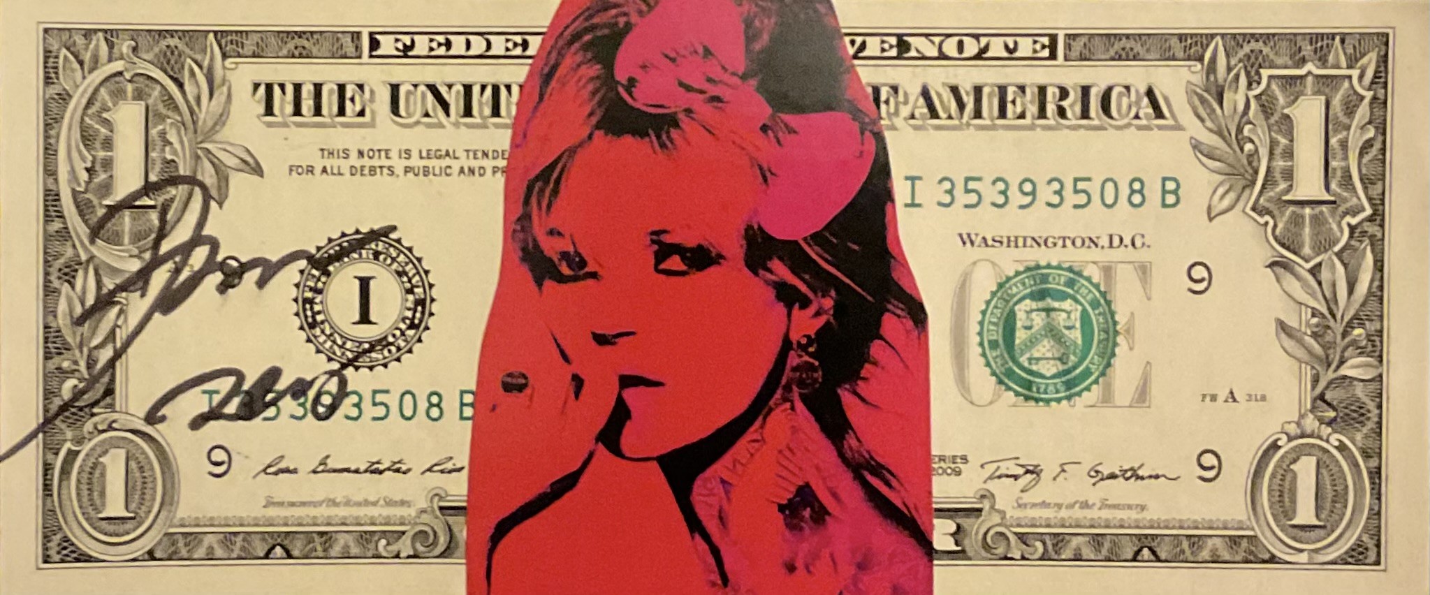 Death NYC, One Dollar Bill (1) (7) Death NYC, One Dollar Bill (1) (7)