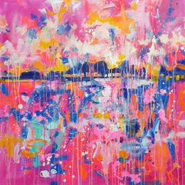 Painting, Pink Winter, Marta Zawadzka