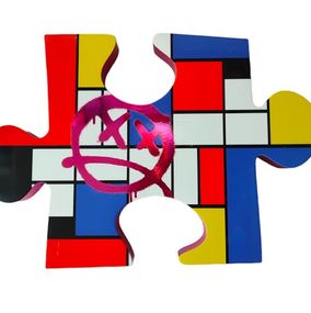 Sculpture, Puzzle Piece of Art, Sagrasse