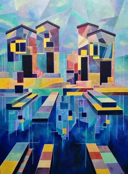 Peinture, Cabanes Hautes, Sophie Cottin