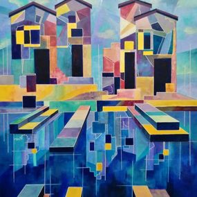 Peinture, Cabanes Hautes, Sophie Cottin