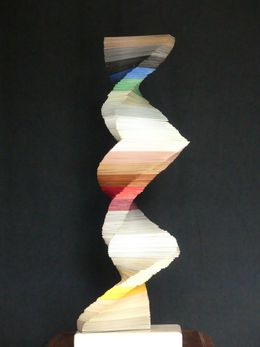 Sculpture, sm122 . 25 nuances de gris et autres couleurs ., Jean-Paul Boyer