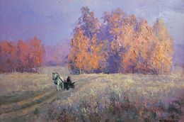 Painting, Cold morning, Boris Serdyuk