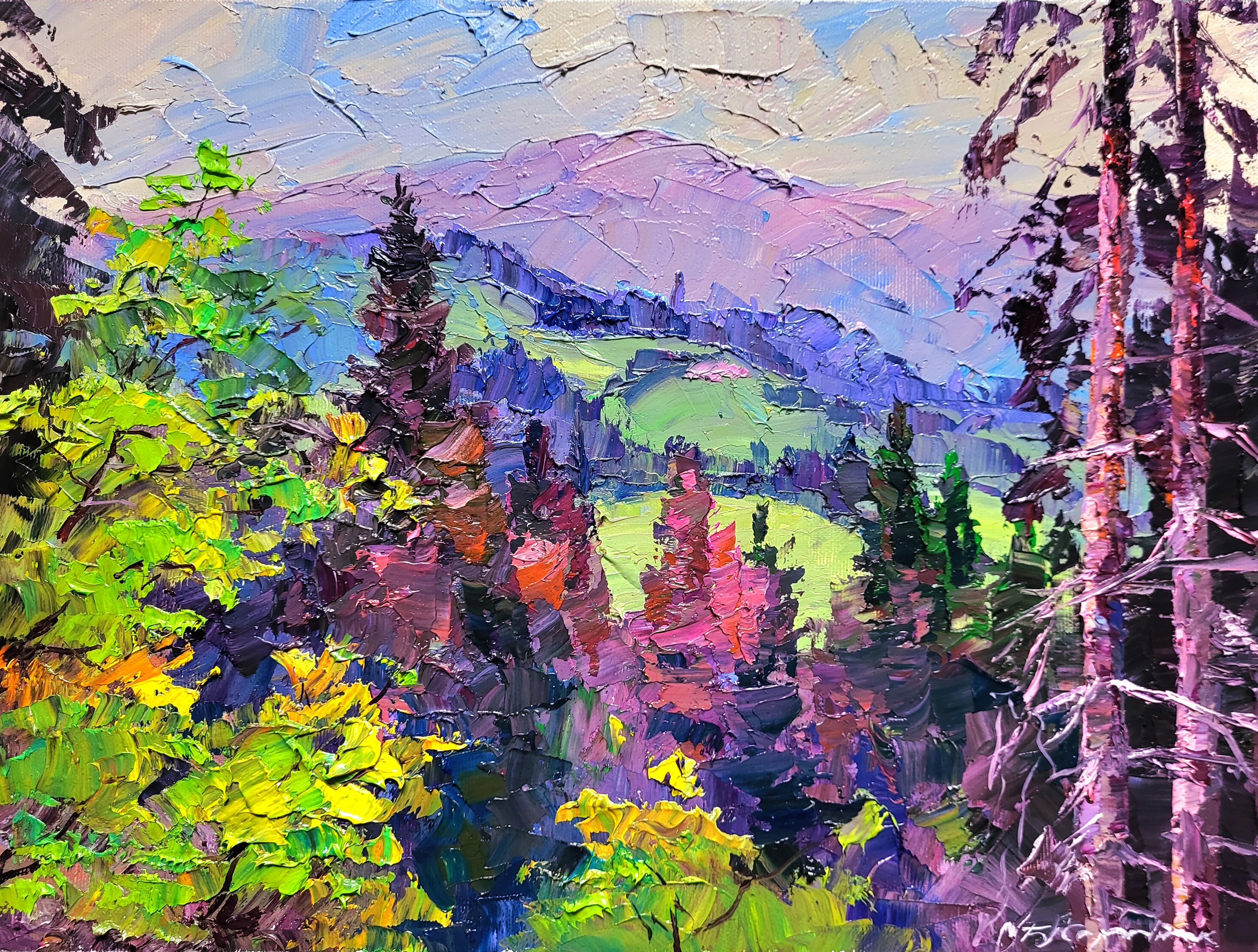 Boris Serdyuk, In the mountains Boris Serdyuk, In the mountains