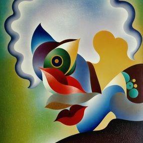 Print, Awakening of the Primordial Flow, Sephora Venites