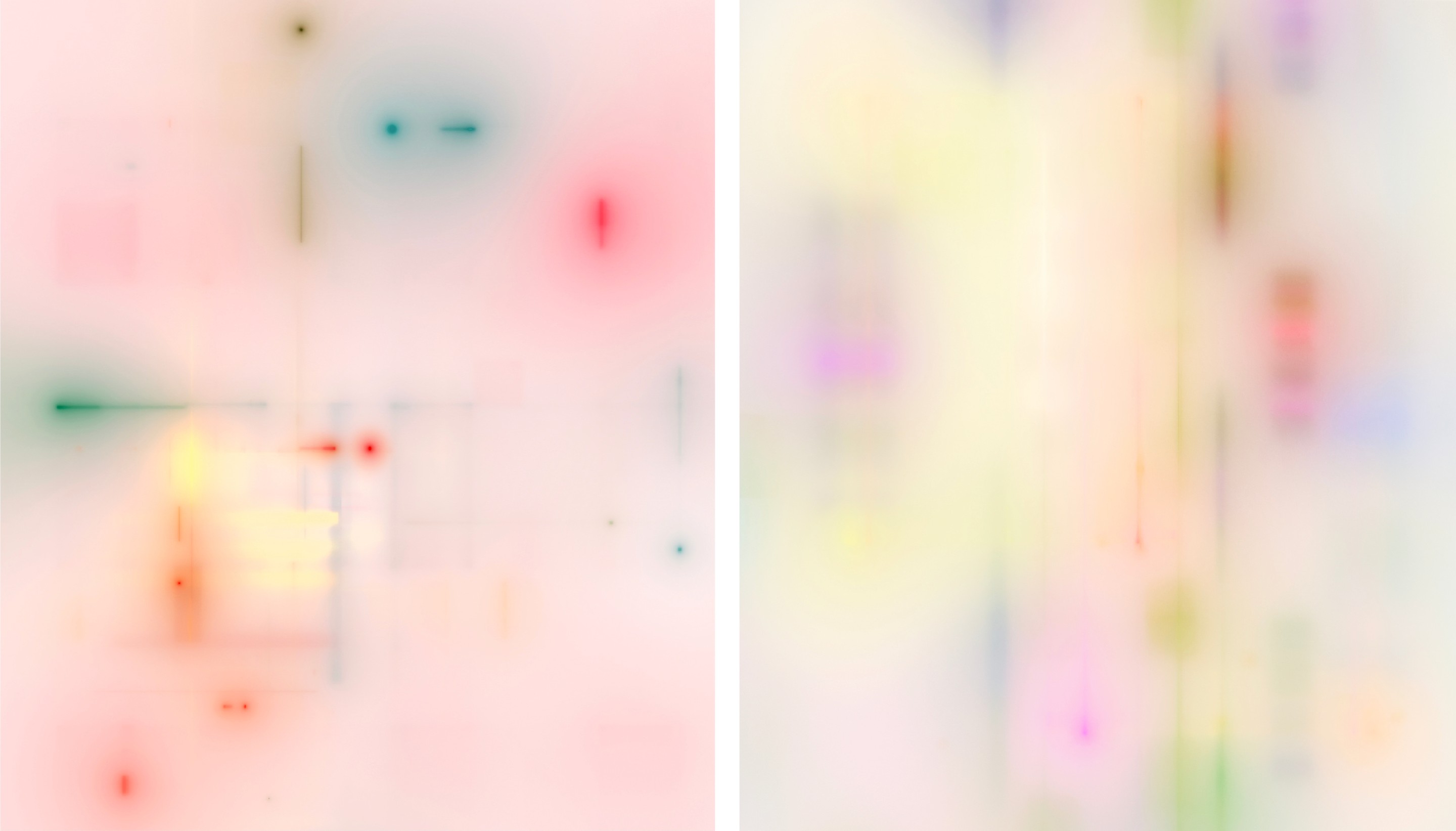 Francisco Larios, Hesperides 001 and Hesperides 004, Diptych Francisco Larios, Hesperides 001 and Hesperides 004, Diptych