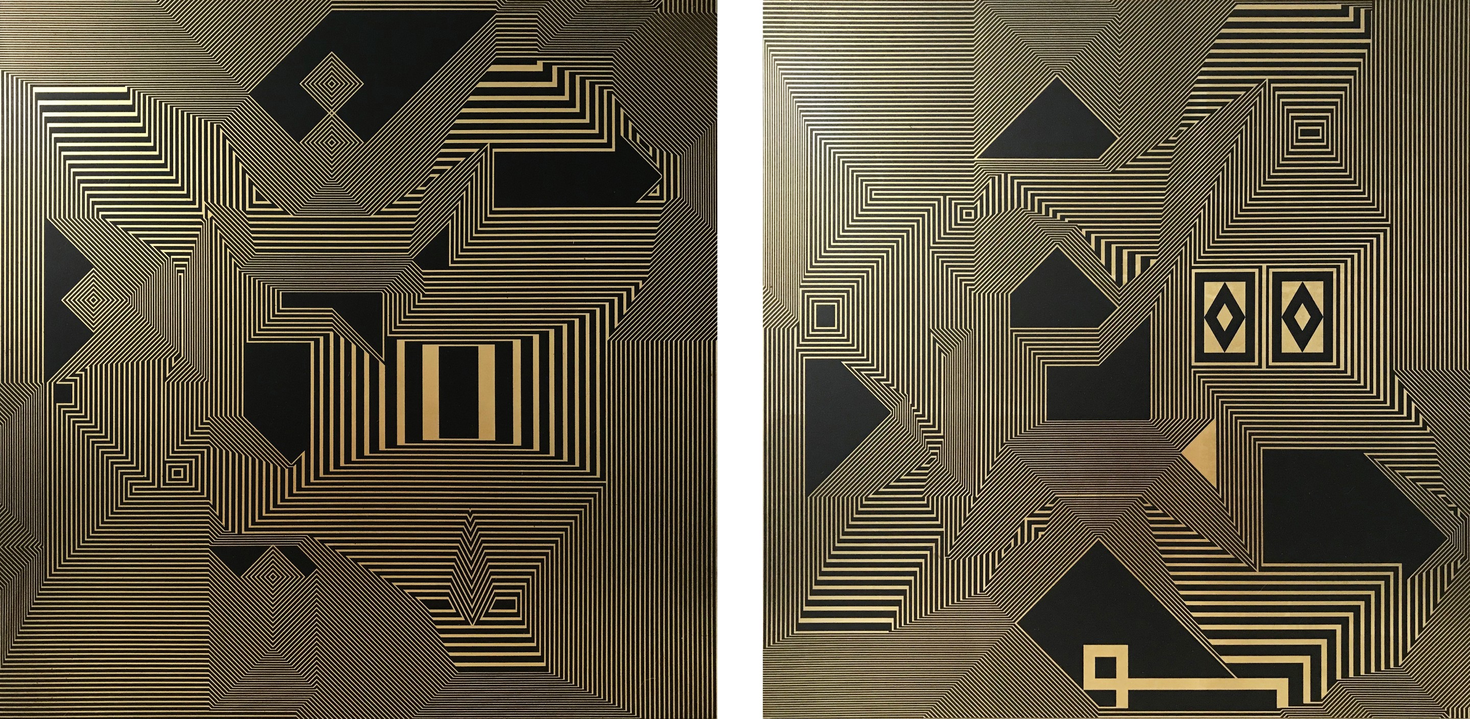 Francisco Larios, Untitled 10 and 9, Diptych Francisco Larios, Untitled 10 and 9, Diptych