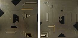Painting, Untitled 7 and 2, Diptych, Francisco Larios