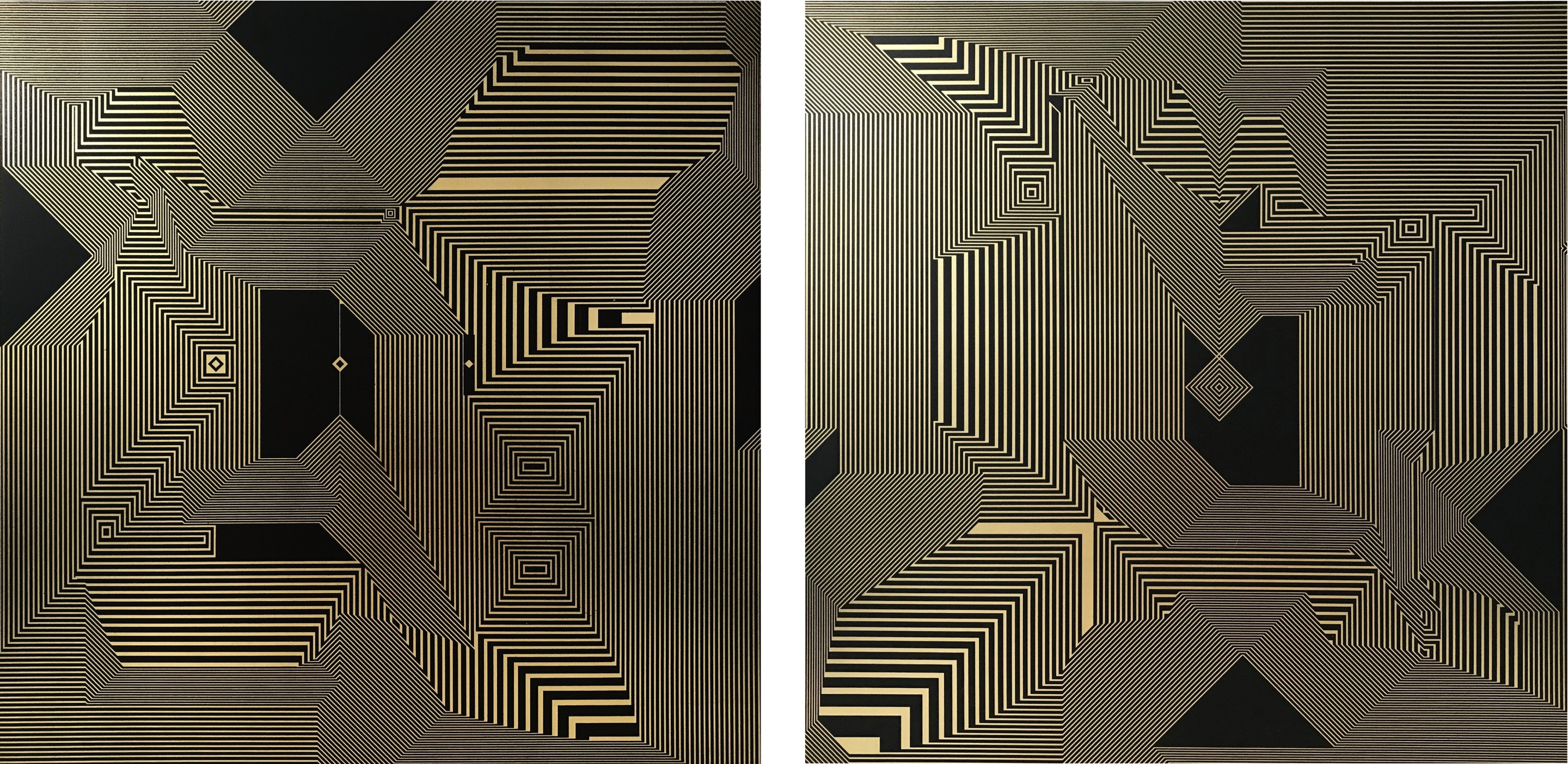 Francisco Larios, Untitled 7 and 2, Diptych Francisco Larios, Untitled 7 and 2, Diptych