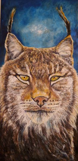 Peinture, Lynx, Nicole Lavigne