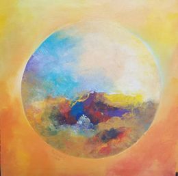 Peinture, Viewing The Sun 13, Paul Akiiki