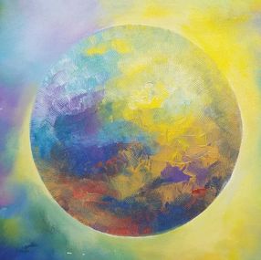 Peinture, Viewing The Sun 11, Paul Akiiki