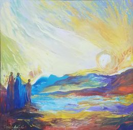 Peinture, Viewing The Sun 2, Paul Akiiki