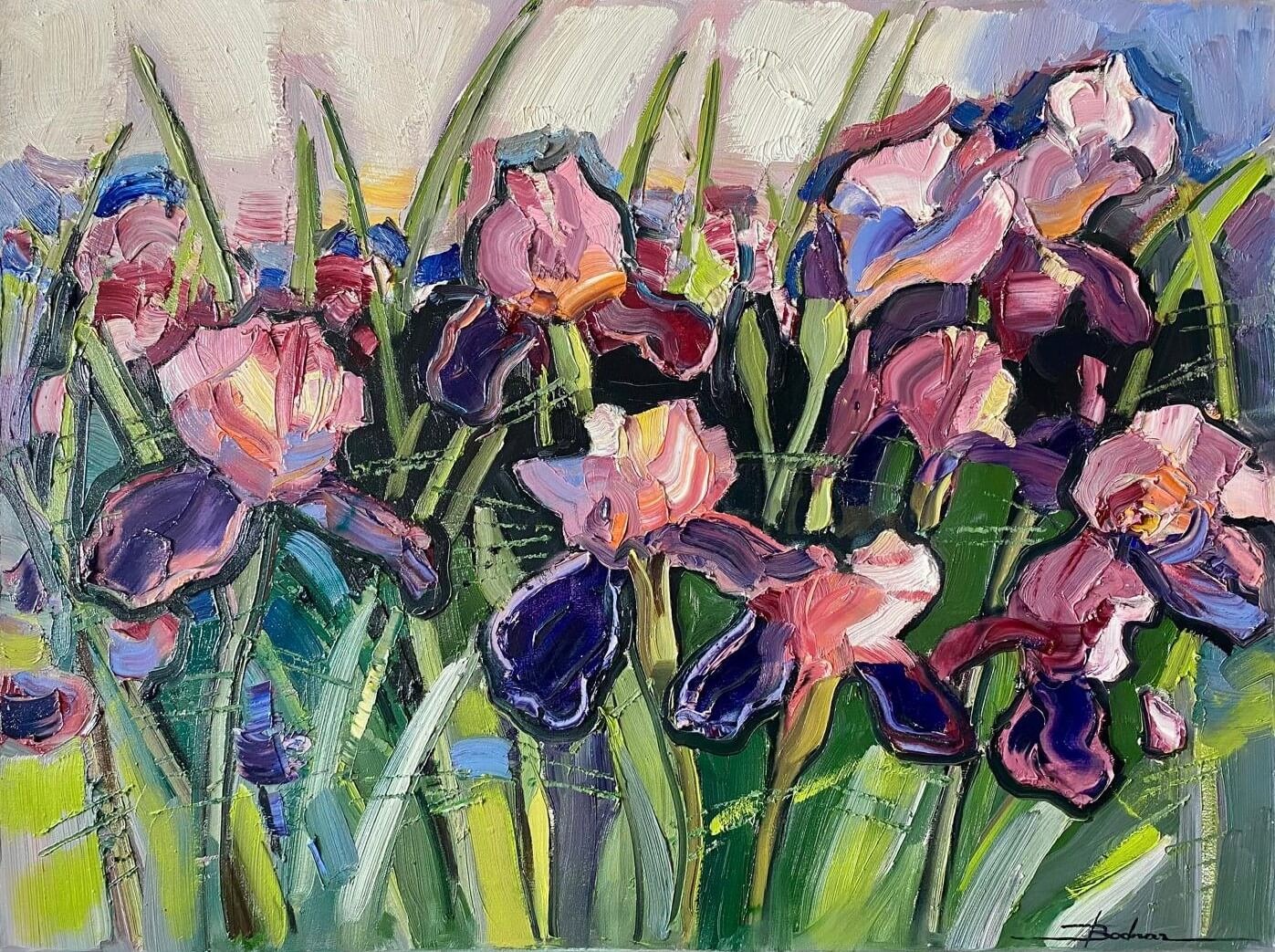 Mykola Bodnar, Irises Mykola Bodnar, Irises