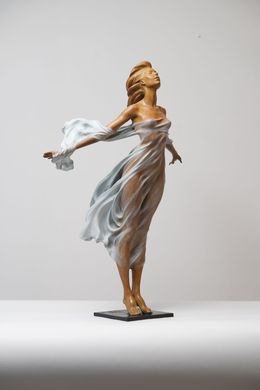 Sculpture, Rise with the breeze, Luo Li Rong