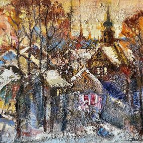 Peinture, Village, Mykola Bodnar