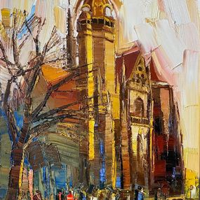 Painting, Urban Symphony, Mykola Bodnar