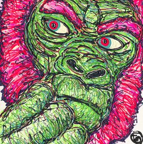Print, Wise Ape, Lieuwe van Gogh