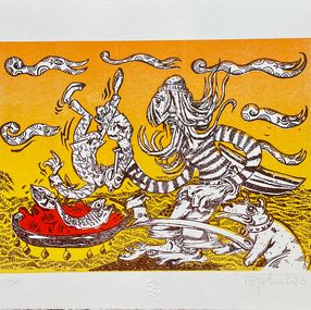Drucke, Et Hop ! A la poêle le pinok, Topolino