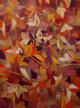 Painting, Oiseau de feu V1, Sébastien Nadin