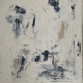 Gemälde, Glaciers blancs, Christine Barth Mroz
