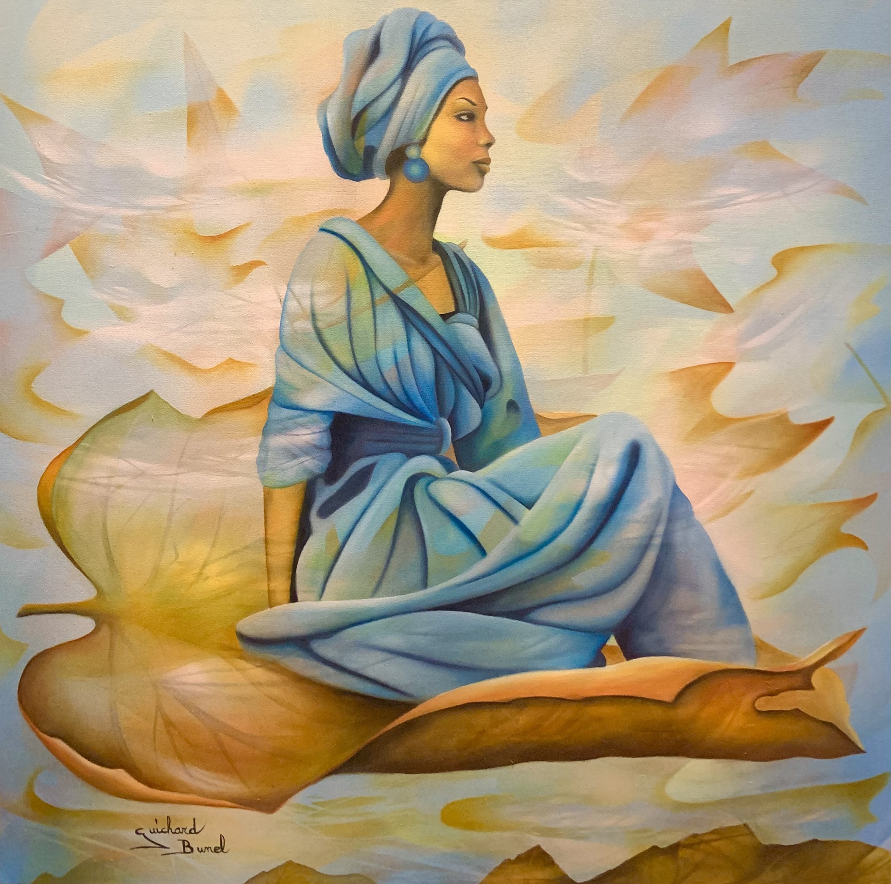 Jeannette Guichard-Bunel, Sur le tapis du vent Jeannette Guichard-Bunel, Sur le tapis du vent