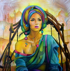 Peinture, Et nous partons, allez, viens, Jeannette Guichard-Bunel