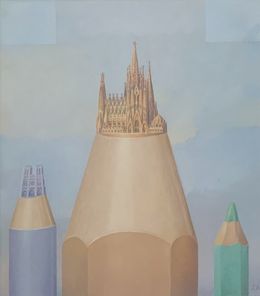 Peinture, Three Graces (Sagrada Familia, Notre Dame), Zbigniew Wozniak