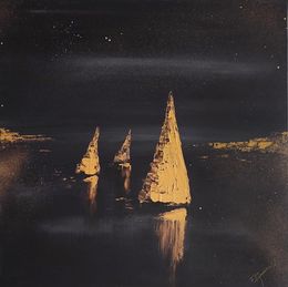 Gemälde, Voyage dans l'Ombre, Frédéric Amodru