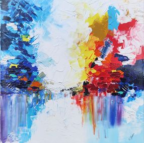 Gemälde, Ode à l'Etang, Frédéric Amodru