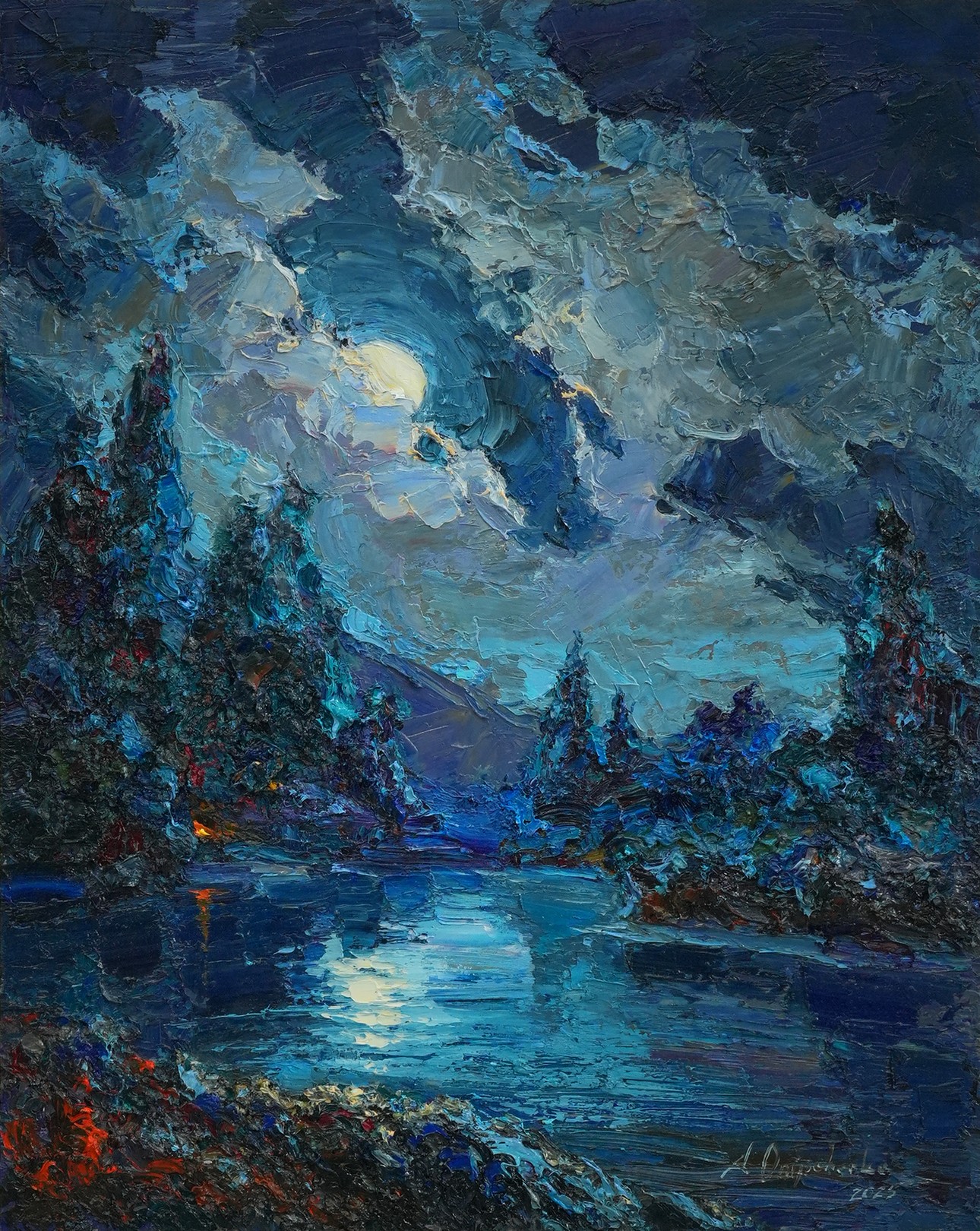 Alisa Onipchenko-Cherniakovska, Night tale Alisa Onipchenko-Cherniakovska, Night tale