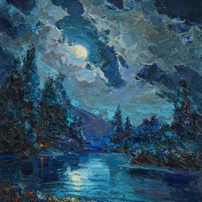 Gemälde, Night tale, Alisa Onipchenko-Cherniakovska
