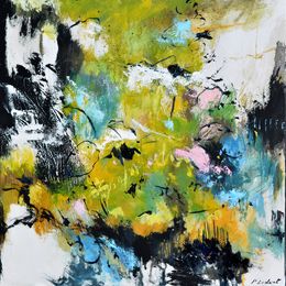 Painting, The sun was green today, Pol Ledent