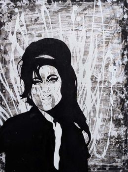 Gemälde, Back To Black, Aesir