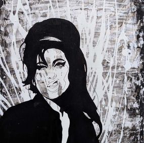Gemälde, Back To Black, Aesir