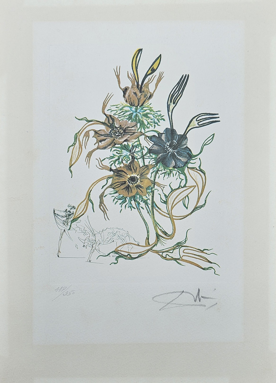 Salvador Dali, Anemone Salvador Dali, Anemone
